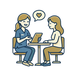 丁寧なカウンセリング