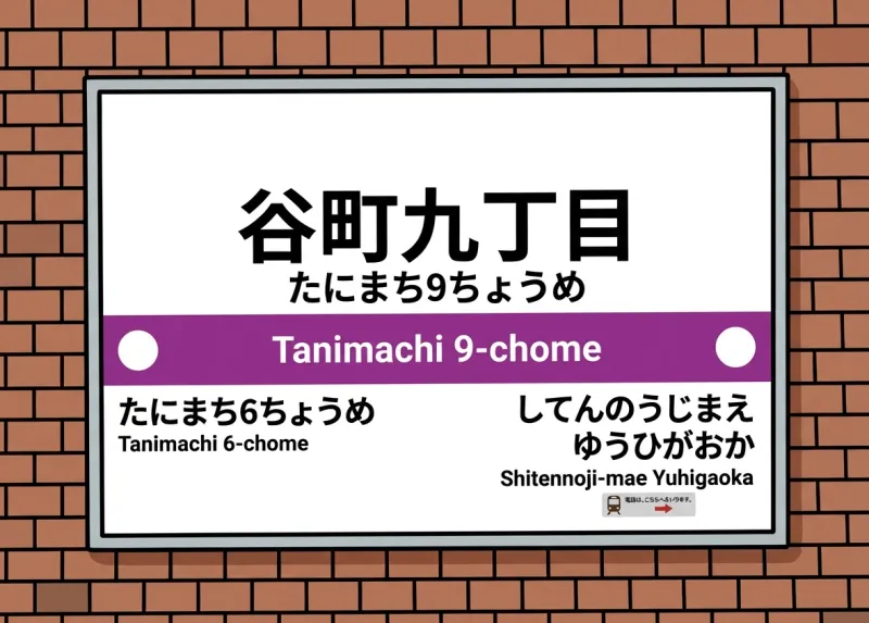 谷町九丁目駅から徒歩5分